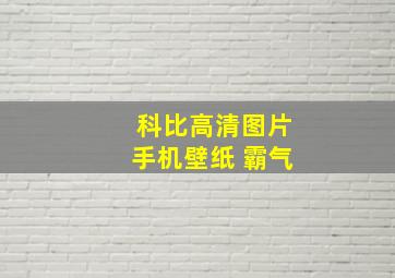 科比高清图片手机壁纸 霸气